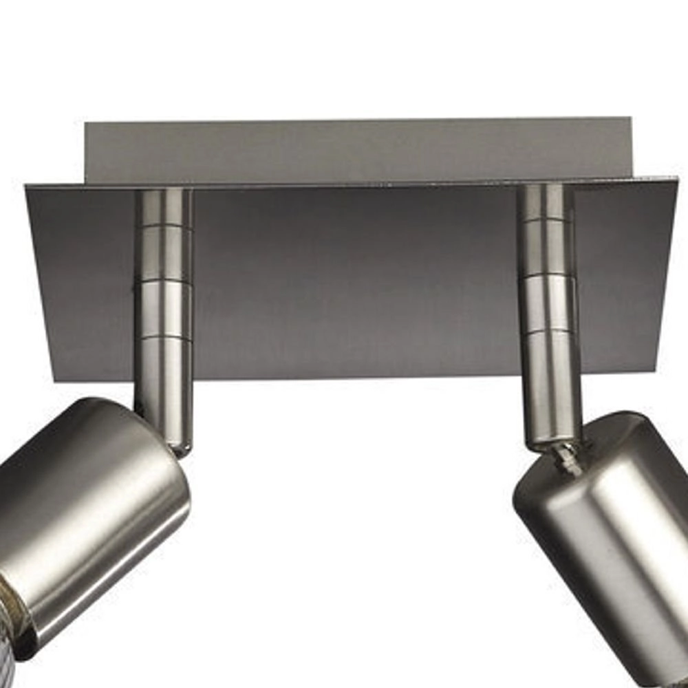 Spot de plafond Carrea 2 lumières en acier inoxydable Philips 5413987234378