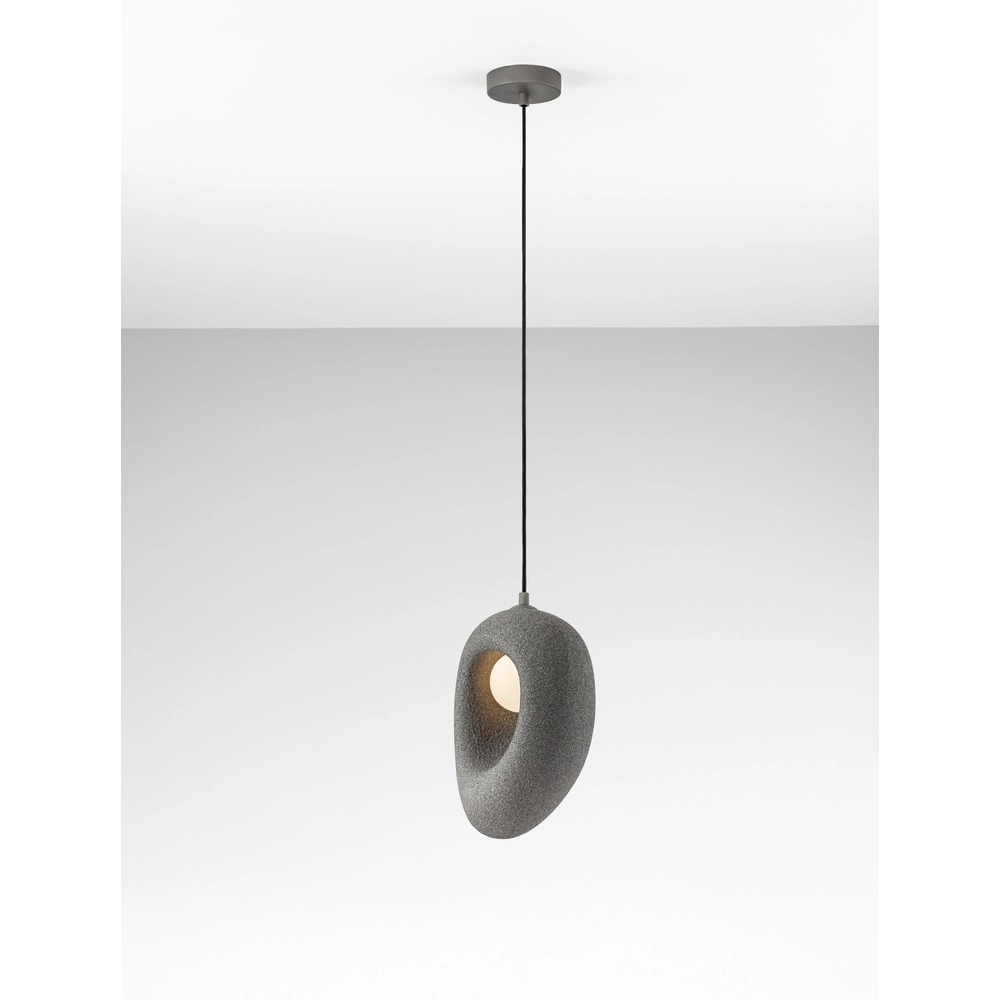 Suspension naturelle Tempus gris 30cm Lyora 5212017476838