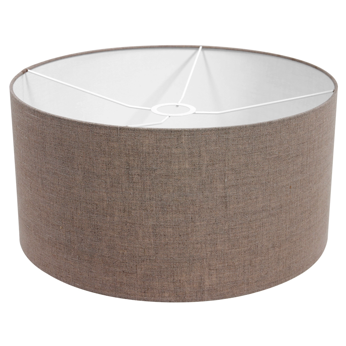 Lampe de lecture au sol Prestige Chic Acier inoxydable avec abat-jour taupe 40 cm Steinhauer 8712746145717