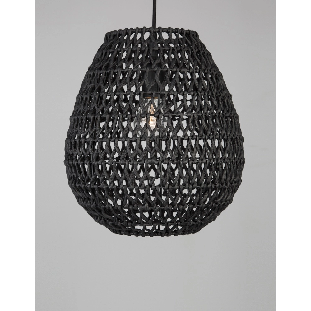 Suspension Bohème Griffin noir Lyora 5212017421357