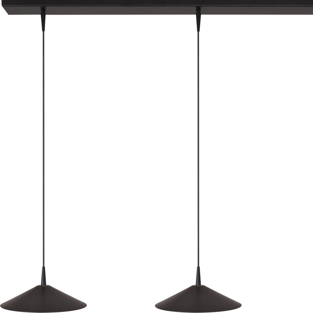Lampe pendante à 3 lampes Ceppo noir Ø 22cm Masterlight 8718121358468