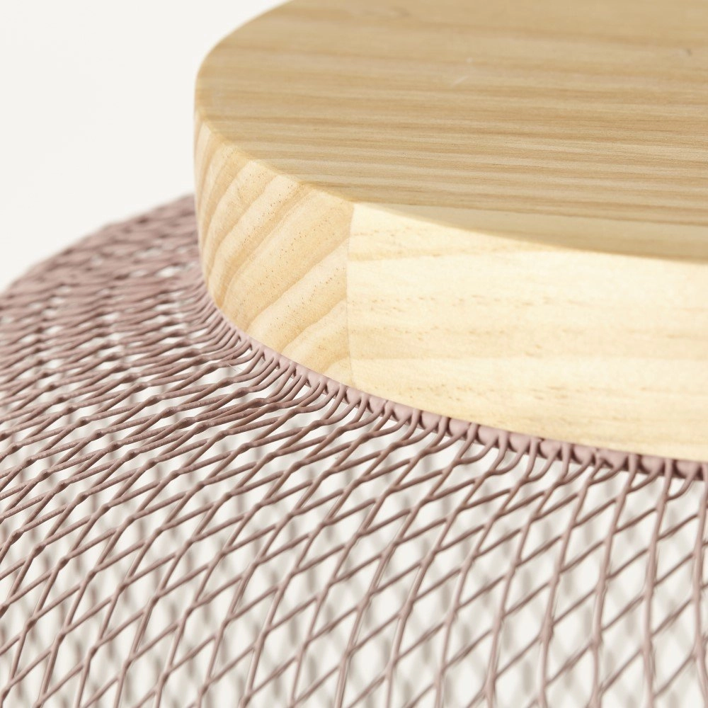 Lampe à fil rose Giada Ø 39cm Brilliant 4004353354304