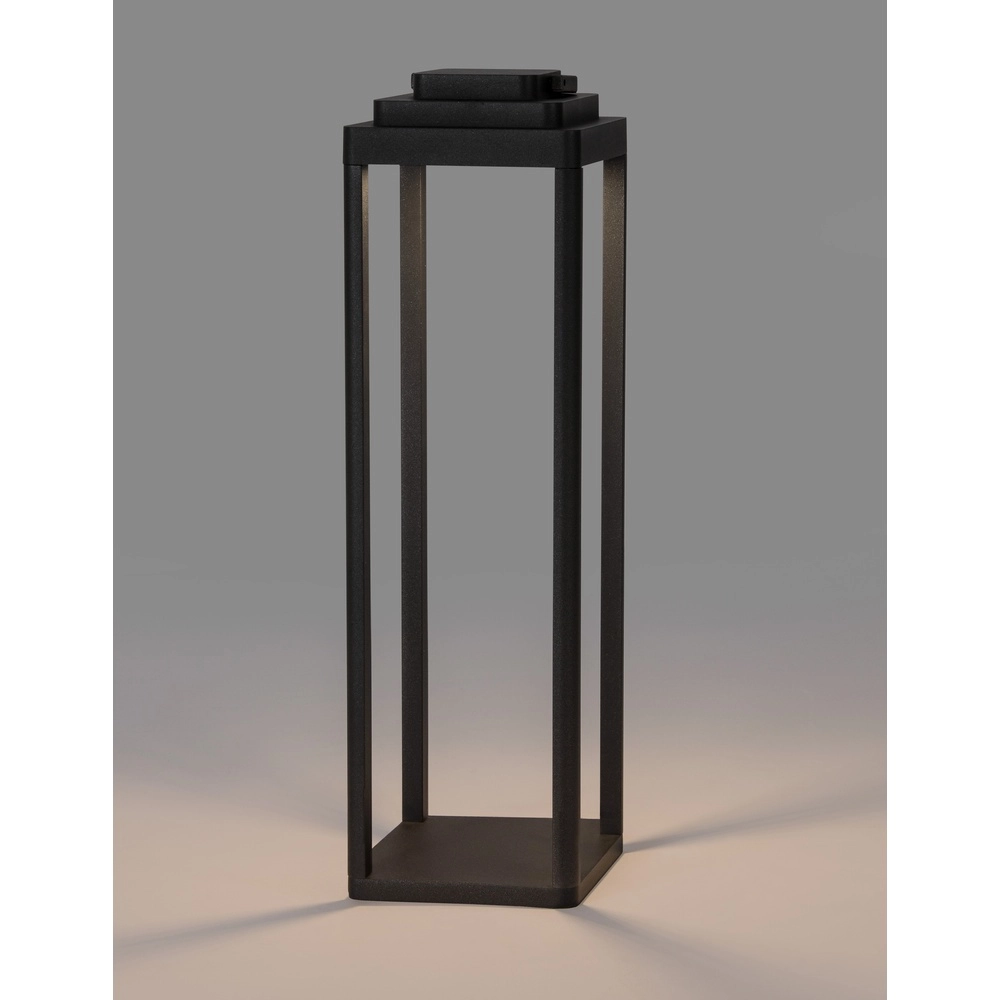 Lampe de table élégante Figi anthracite 50cm