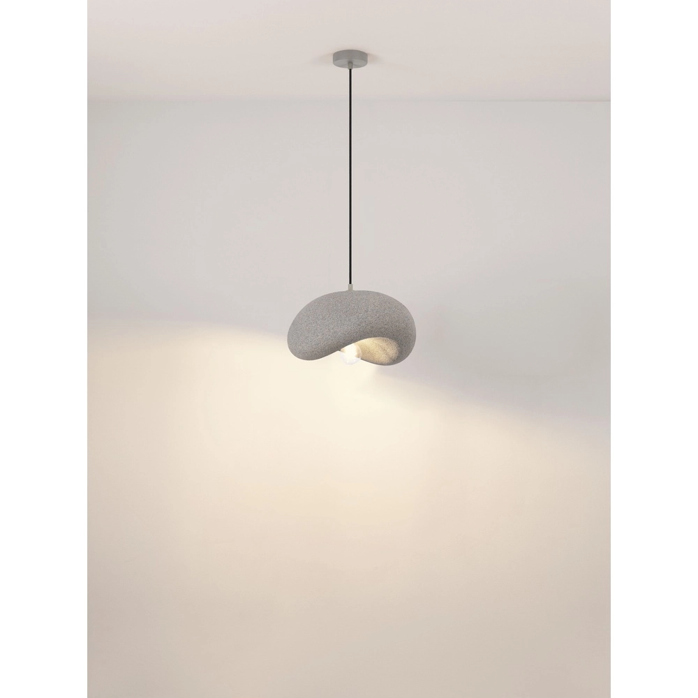Lampe pendante moderne Bambel gris Lyora 5212017495778
