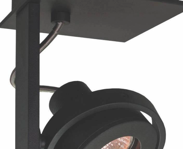 Spot apparent à 1 lumière Meist noir Artdelight 8719831731794