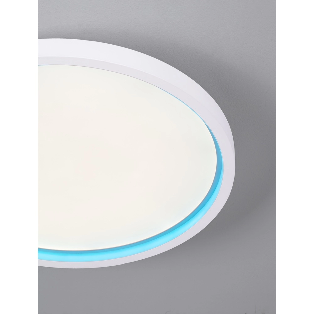 Plafonnier Chet Ø 39,3 cm avec fonction RGB Lyora 5212017450142