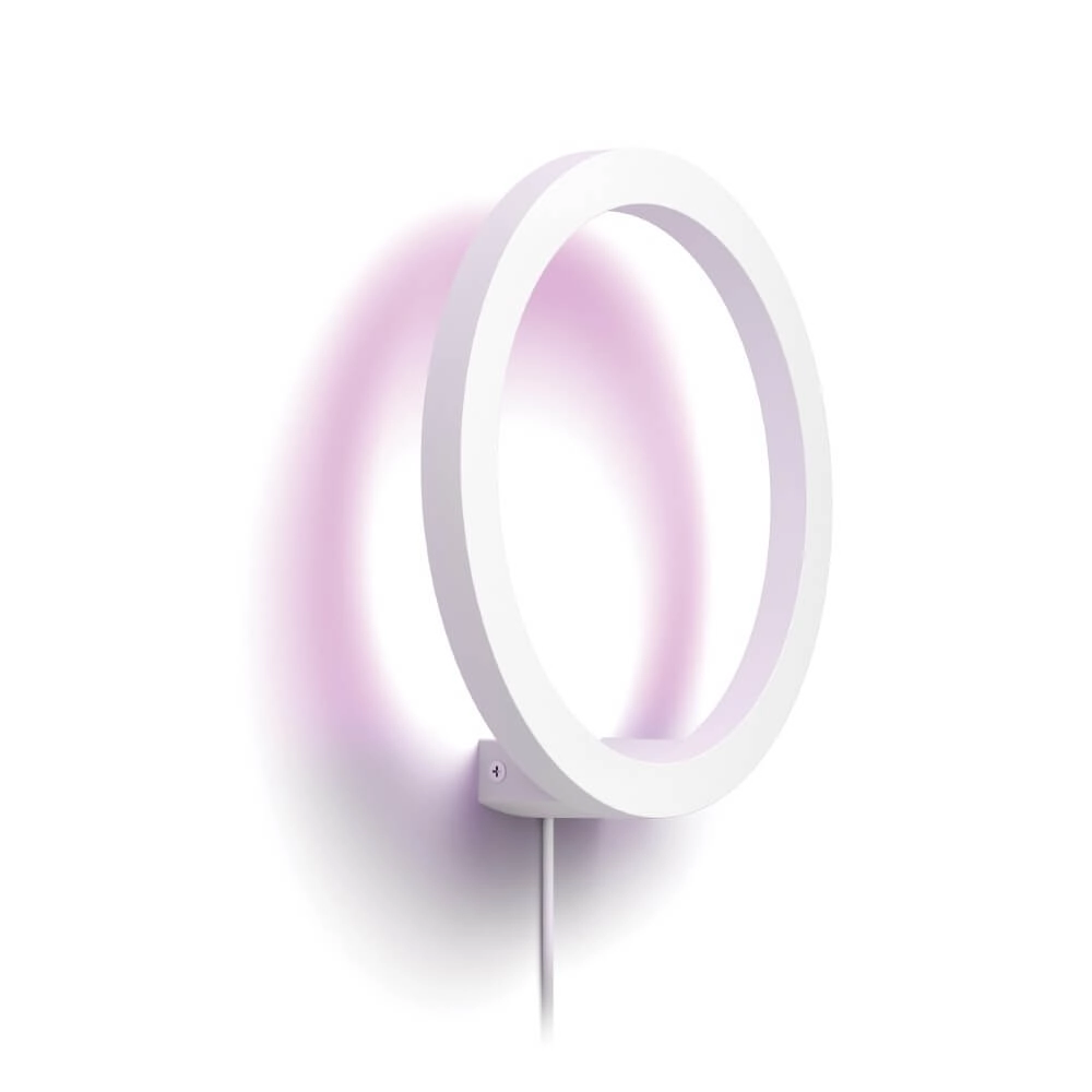 Applique Cirle Hue Sana - White and Color blanc Philips 8719514343405