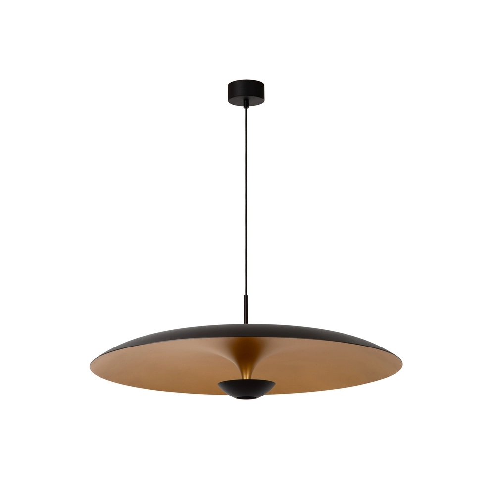 Lampe pendante de conception Kenneth noir Ø 80cm Premium by Lucide 5411212410450