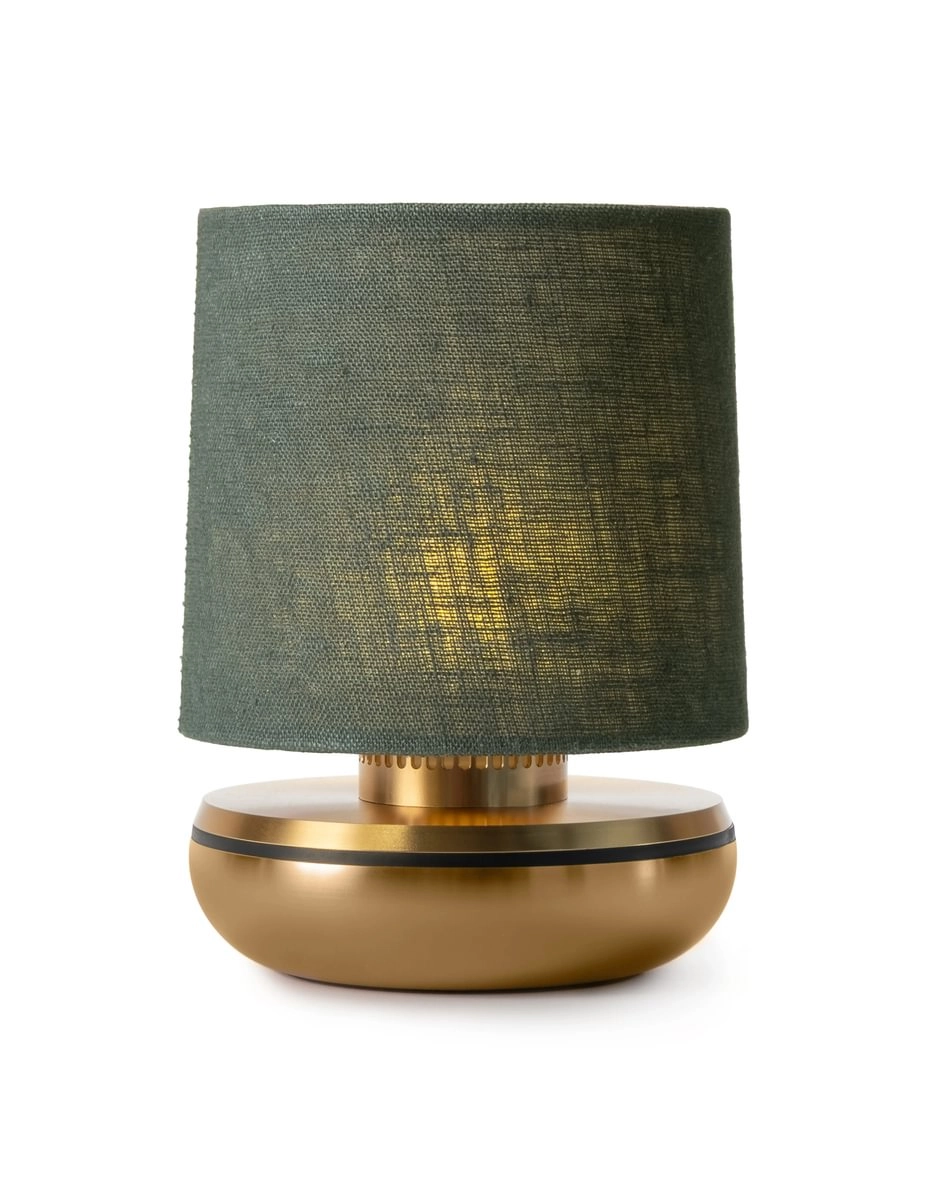 Firefly Gold/Emerald Lampe de table rechargeable
