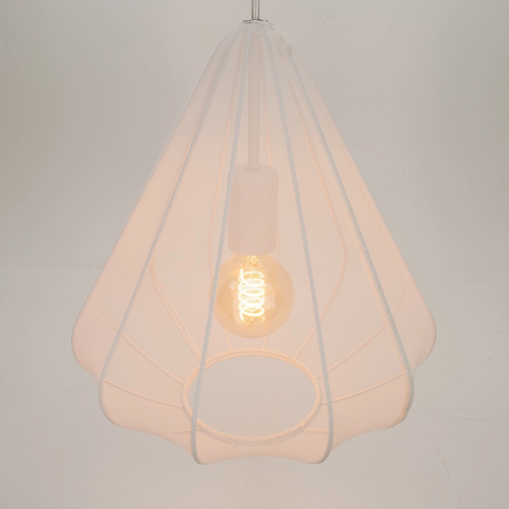 Lampe pendante Ø 33cm Dolwen Blanc - Japandi Eglo 9002759439965