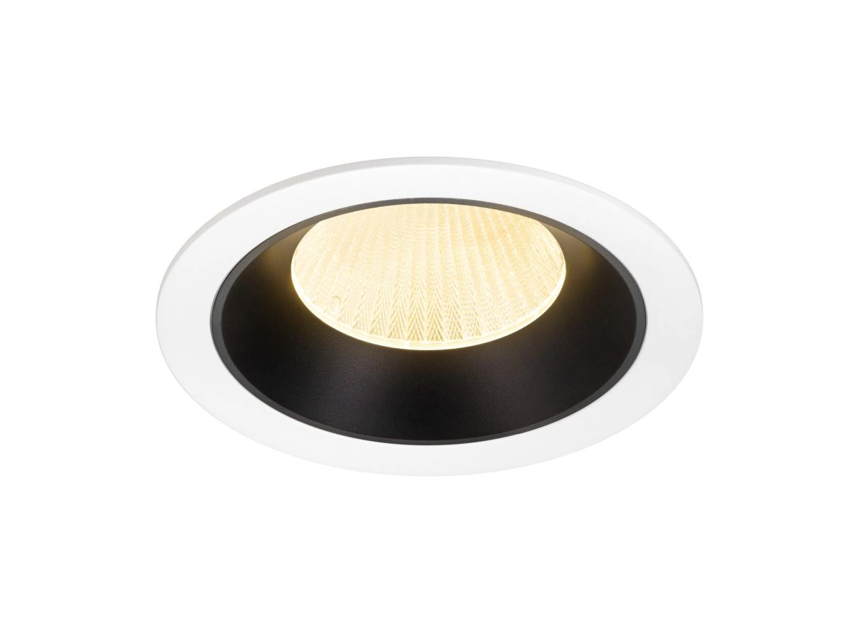 Spot encastré Numinos XL blanc/noir 3000K - 20 deg