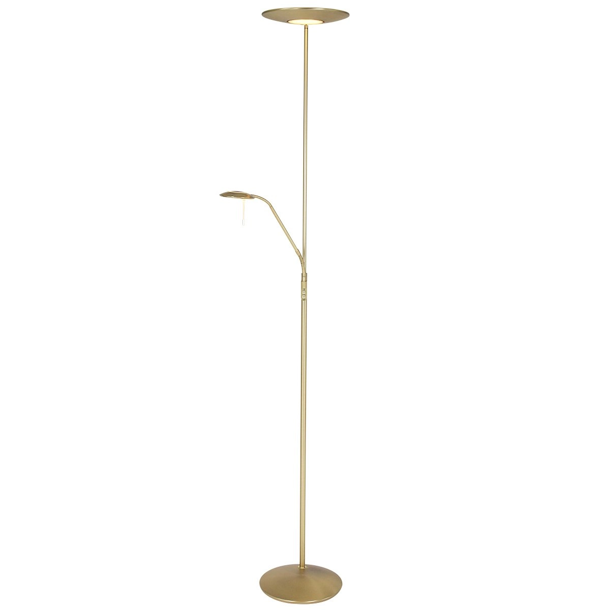 Lampe de lecture led Zenith 2 lumières laiton mat