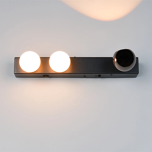 Lampe murale Arpino noir 30 cm Trio 4017807683622