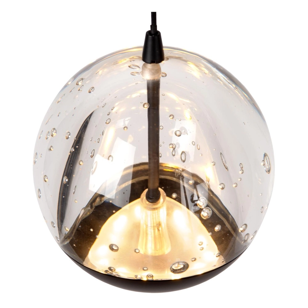 Lampe pendante de conception Sentubal Projectile noire à 5 lumières Lucide 5411212134561