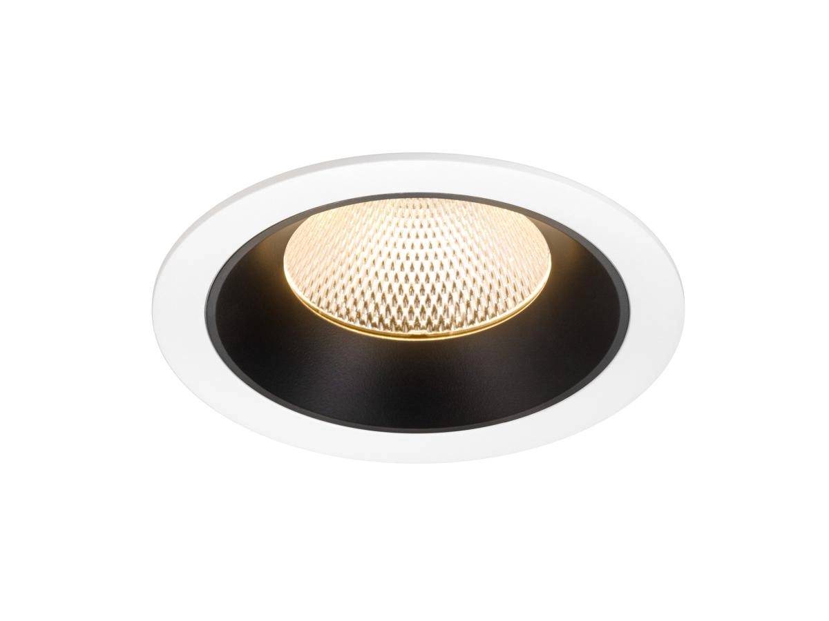 Spot encastré Numinos XL blanc/noir 2700K - 40 deg