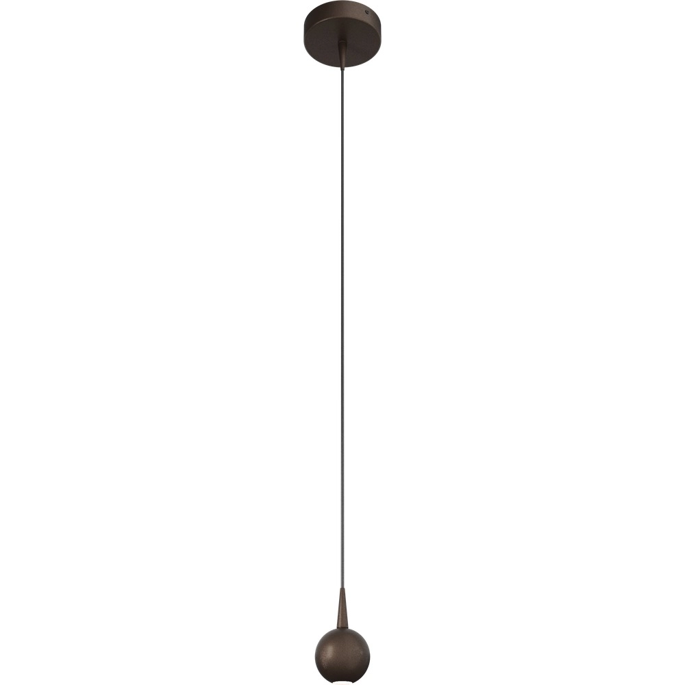 Lampe suspendue Talana Brun cacao Ø 6 cm