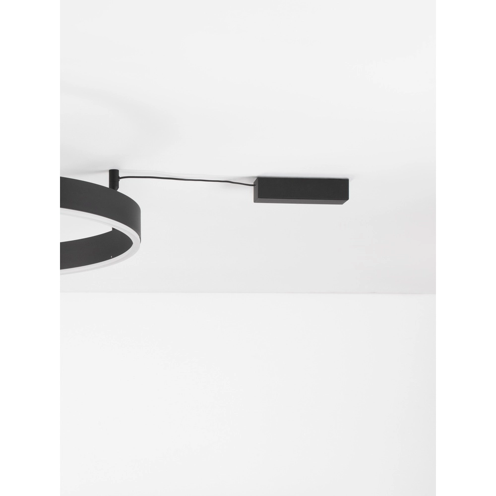 Plafonnier Motif noir Ø 60cm Lyora 5212017442963