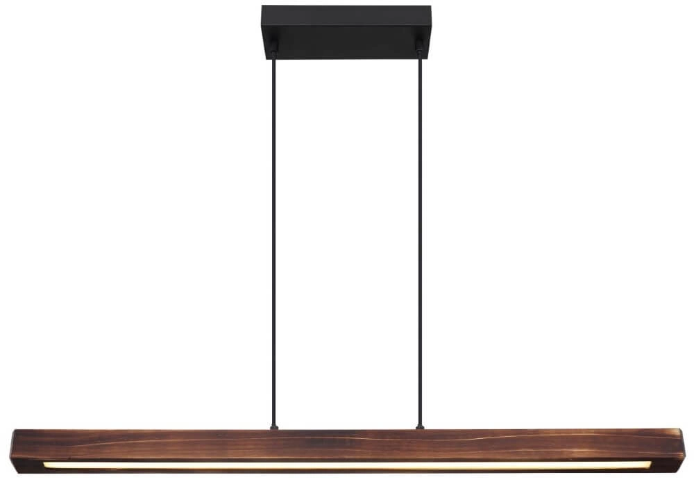 Lampe suspendue en bois Tibeon 70 cm Globo 9007371457243