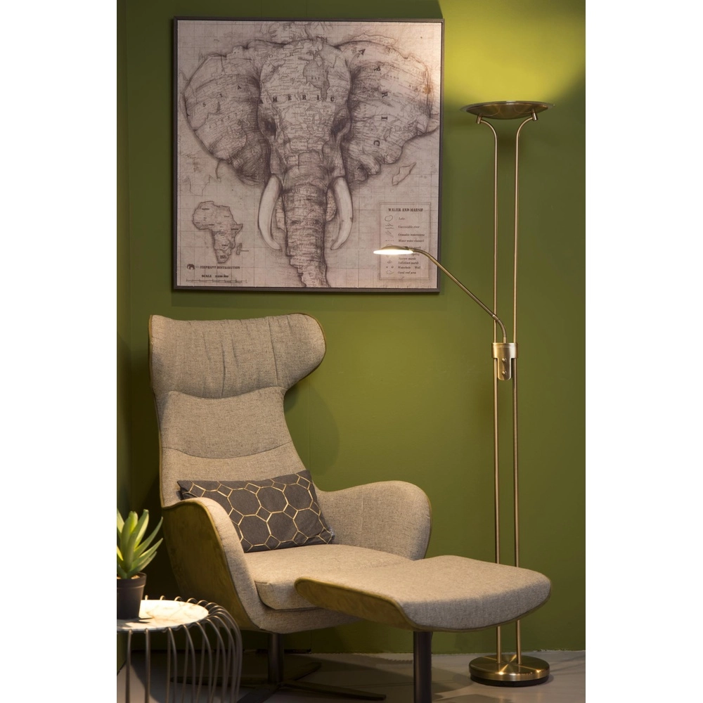 Lampe de lecture Champion-Led bronze Lucide 5411212193872