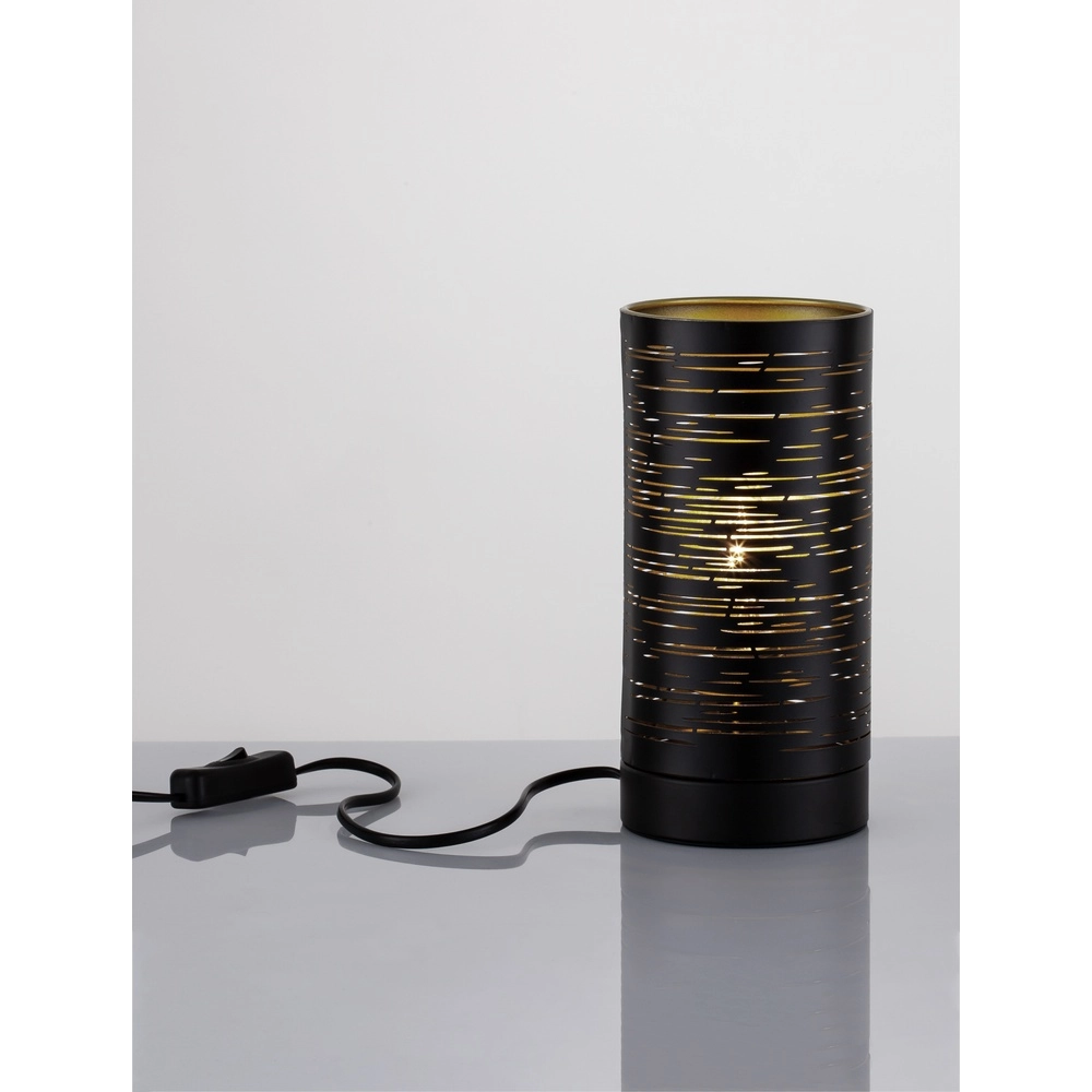 Lampe de table Zane noir Lyora 5212017432438