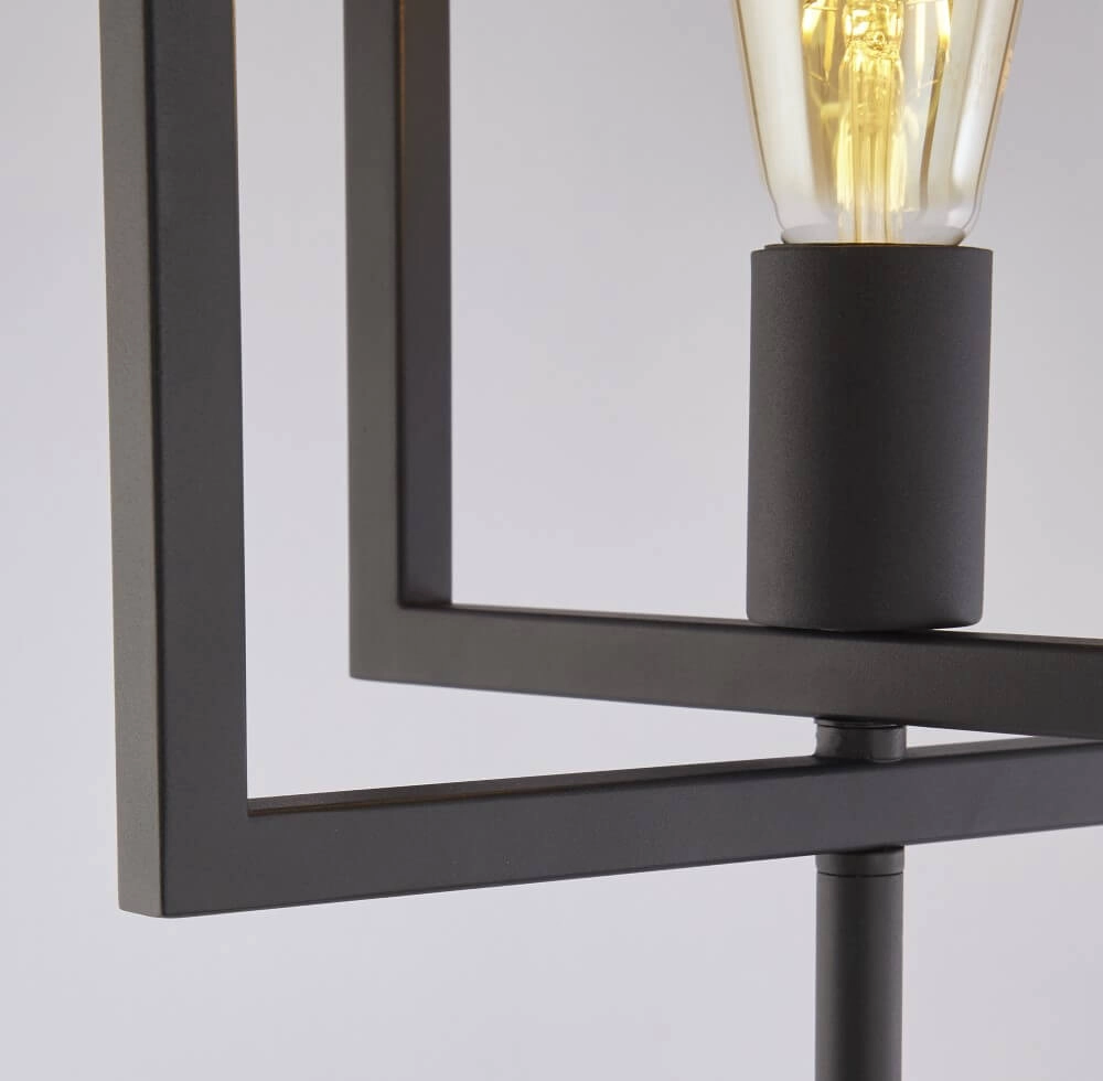 Lampe sur pied noire Plaza Searchlight 5053423226217