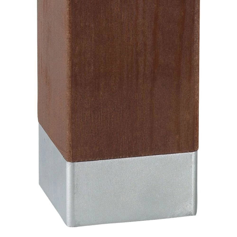 Lampe en bois Selham 49cm avec détails en aluminium Franssen 7042891400630