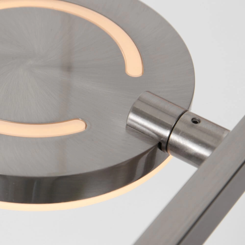 Lampe suspendue LED flexible Soleil Acier inoxydable Steinhauer 8712746167344