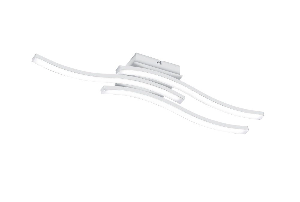 Plafonnier design Route 3 lumières blanc Plafonnier design Route 3 lumières blanc