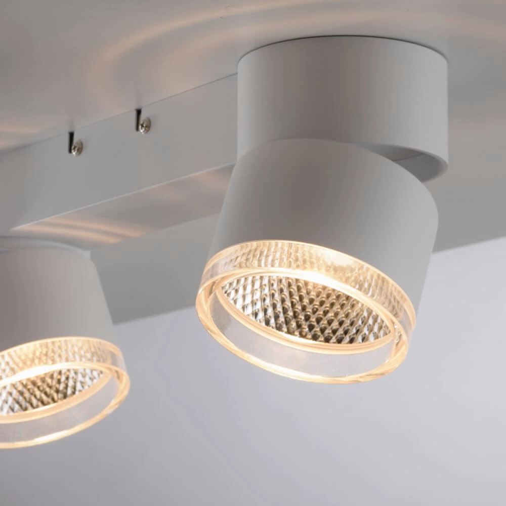 Plafonnier blanc Pure Nola 2 lumières Paul Neuhaus 4012248374542