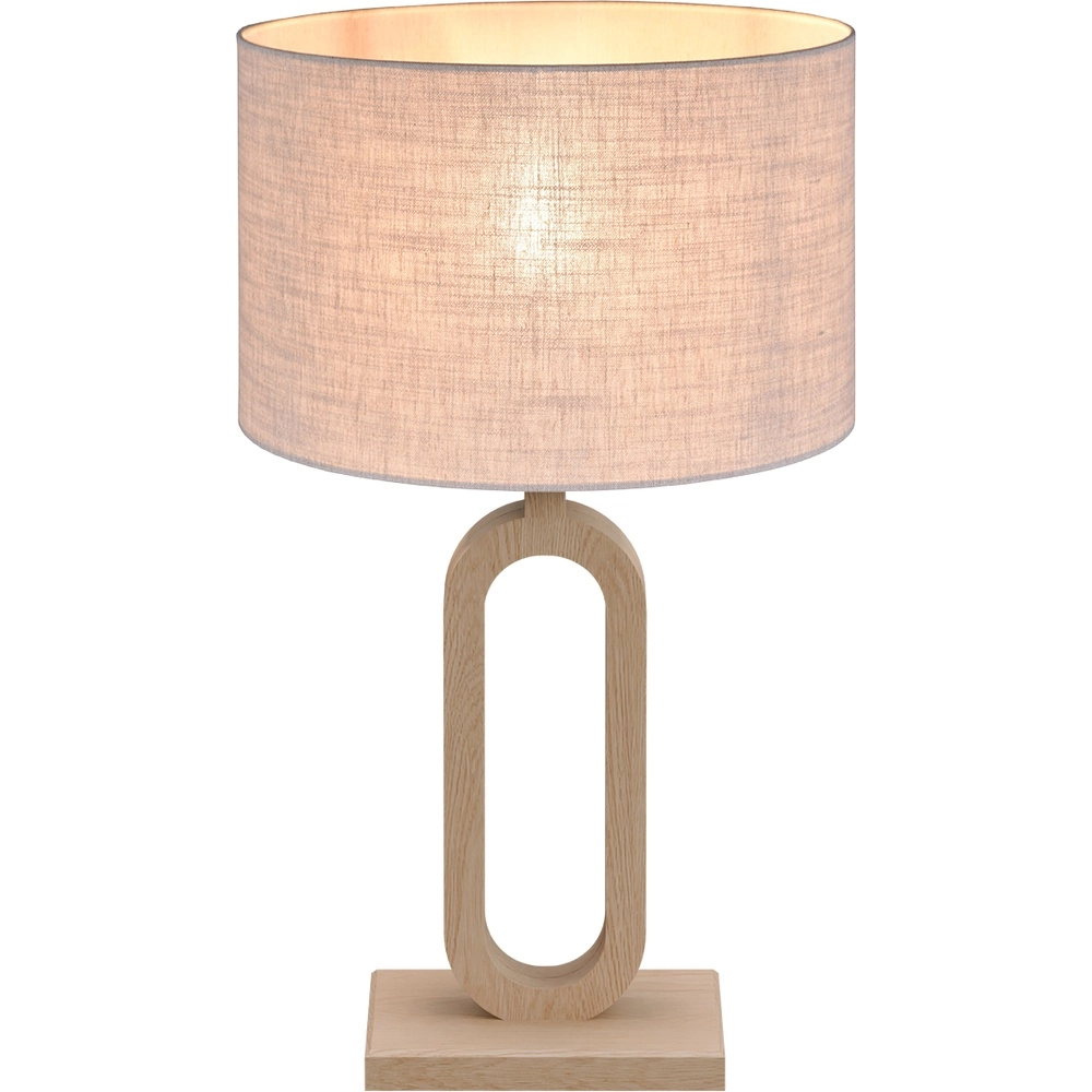 Lampe de table Sino Loop Bois clair de 39 cm Masterlight