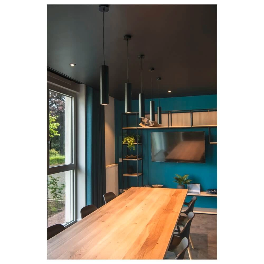 Spot encastré New Tria 75 rond - noir - GU10 SLV 4024163276146