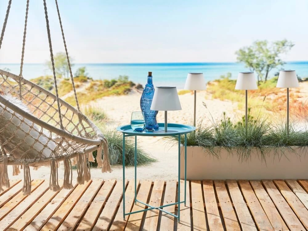 Lampe de table design Maspalomas solaire Luxform 8719099201800