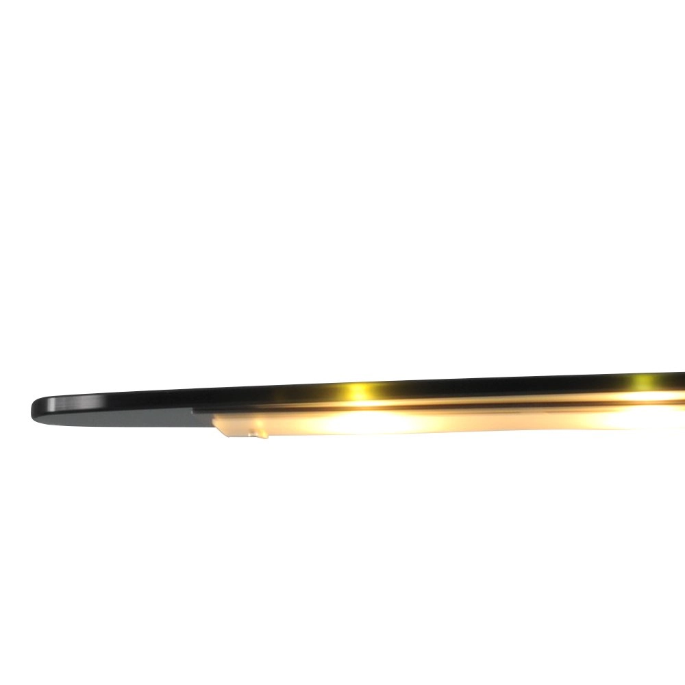 Lampe de salle à manger Vigo 2 140cm nickel avec noir Masterlight 8718121181110