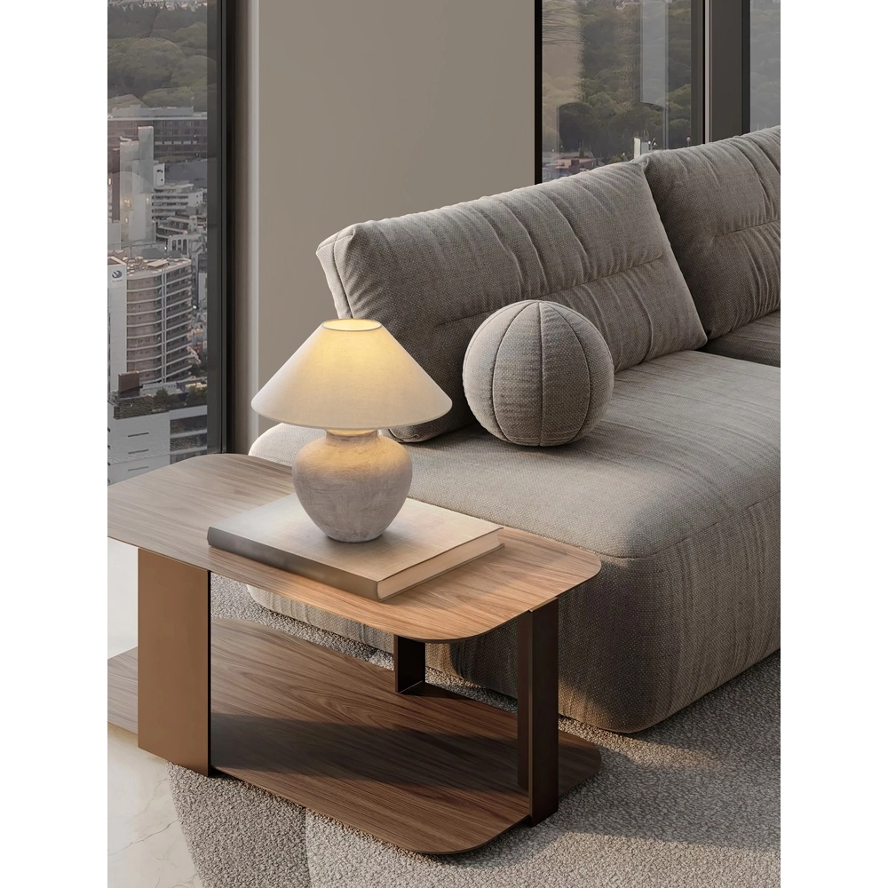 Lampe de table Lupe Céramique beige Lyora 5212017477880
