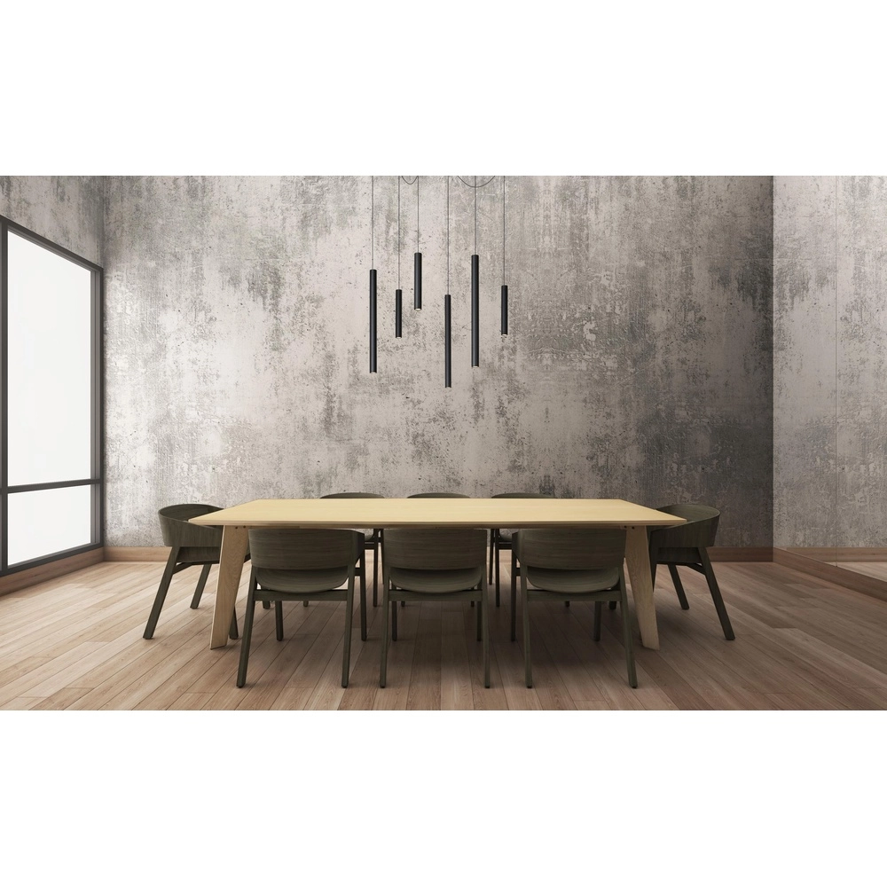 Lampe suspendue à 6 lampes Lorenz Noir de conception Lucide 5411212740700