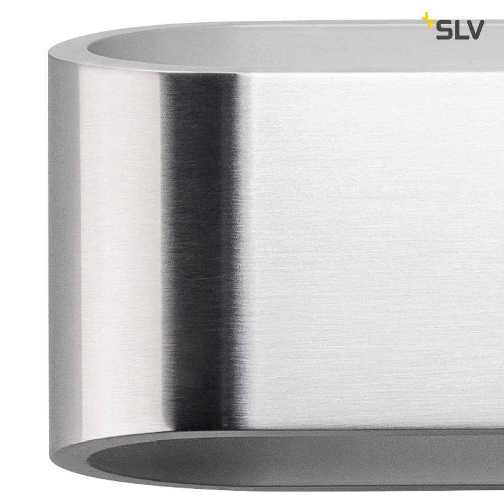 Applique murale LED Asso 300 2x5w - 3000K - 30cm gris métal SLV 4024163142243