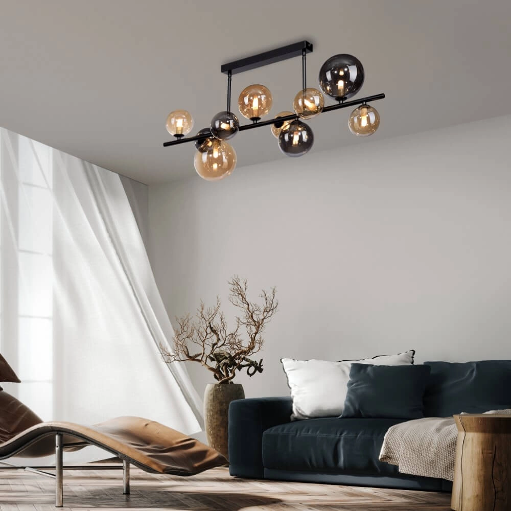 Plafonnier design Popsicle 10 lumières Paul Neuhaus 4012248375518