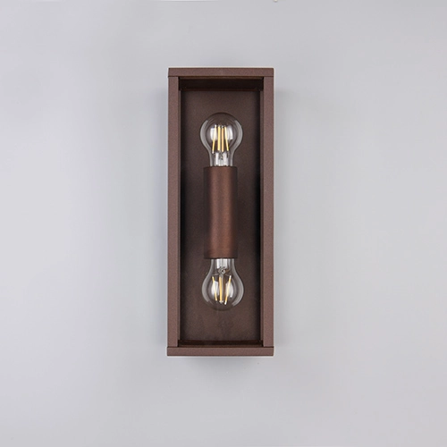 Lampe murale moderne Garonne M brun rouille Trio 4017807687392