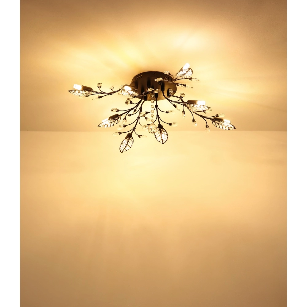 Lampe de plafond classique Janis Noir Globo 9007371572151