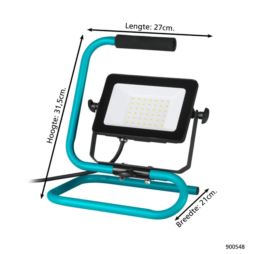 Lampe de chantier à LED Avelar 30W Eglo 9008606258550