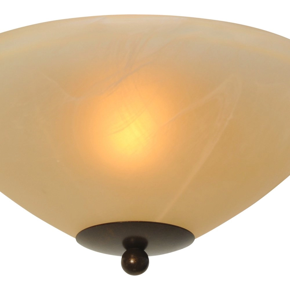Lampe de plafond Bolzano 30cm bronze marron Masterlight 8718121019437