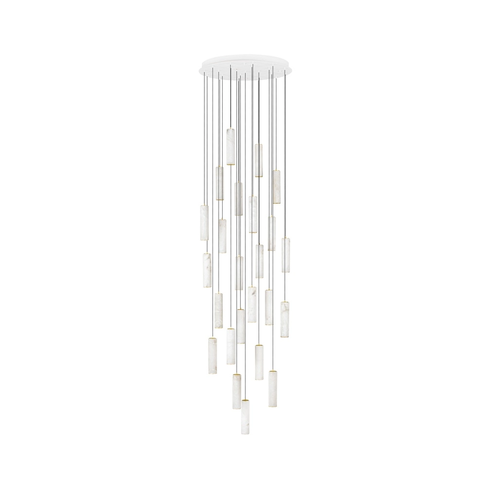Lampe suspendue Diletto Or avec 24 lumières blanches Lyora 5212063503250