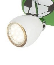 Spot de plafond pour chambre d'enfant Soccer Brilliant 4004353190452