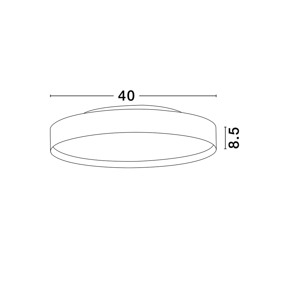 Plafonnier Roi or Ø 40cm Lyora 5212017448941