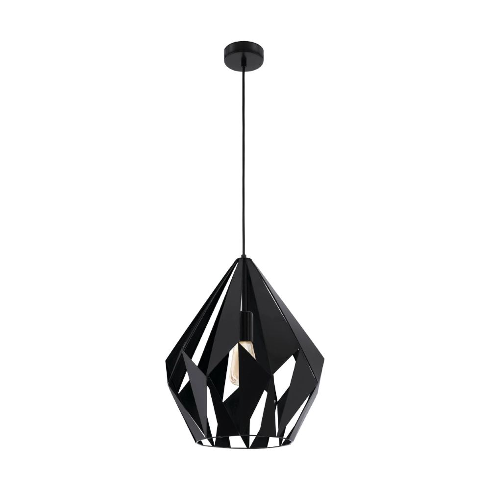 Suspension noire Carlton 5 Ø 38,5 cm Suspension noire Carlton 5 Ø 38,5 cm