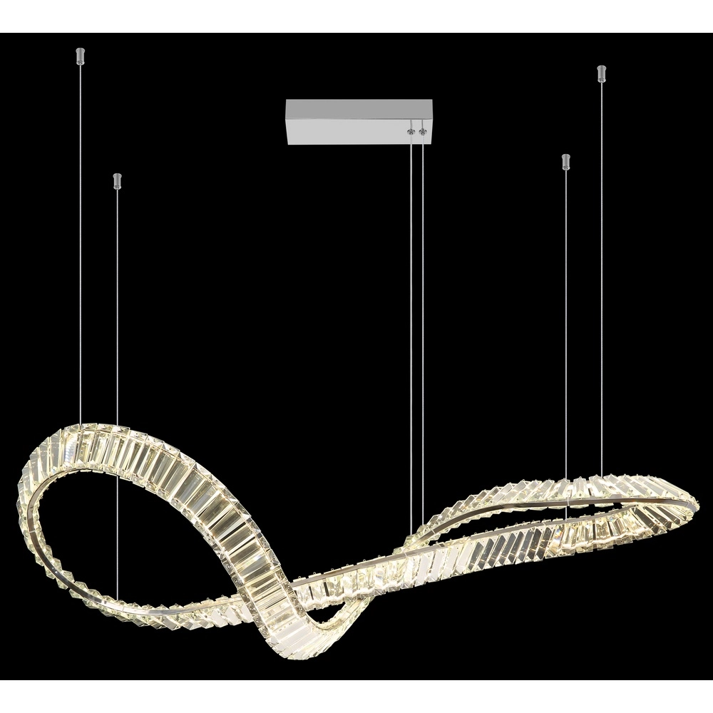 Lampe pendante de conception Neil Chrome unique Globo 9007371507412