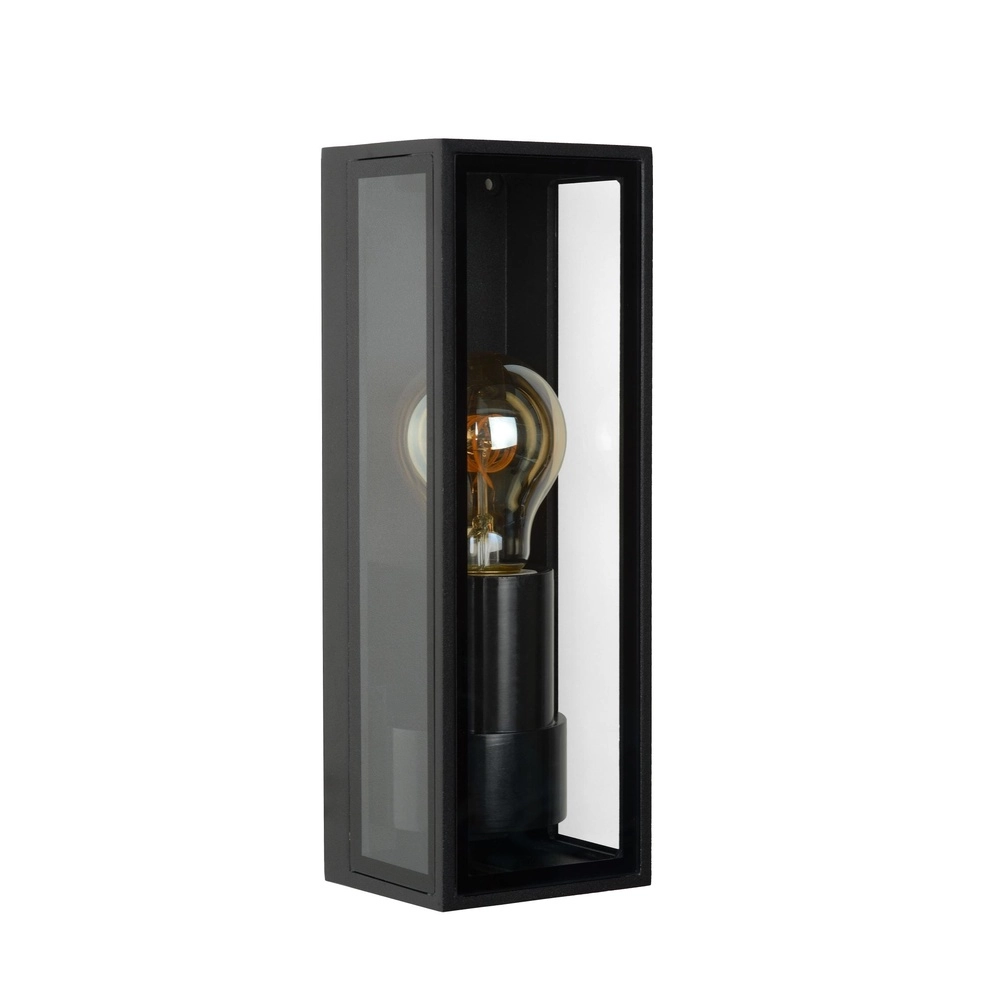 Lampe murale de conception Dukan Simple noir IP65