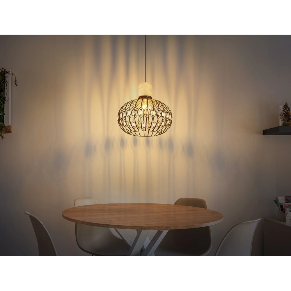Lampe suspendue Dorthy Country Black Globo 9007371578061