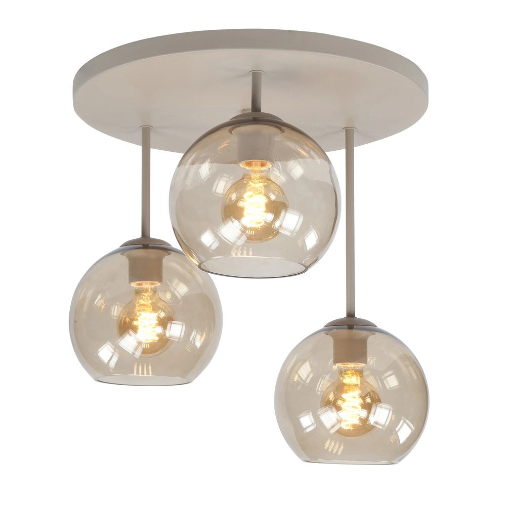 Conception de lampes de plafond Fantasy Brun sable clair à 3