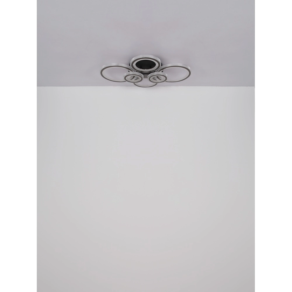 Lampe de plafond à design Kora Noir Globo 9007371513406